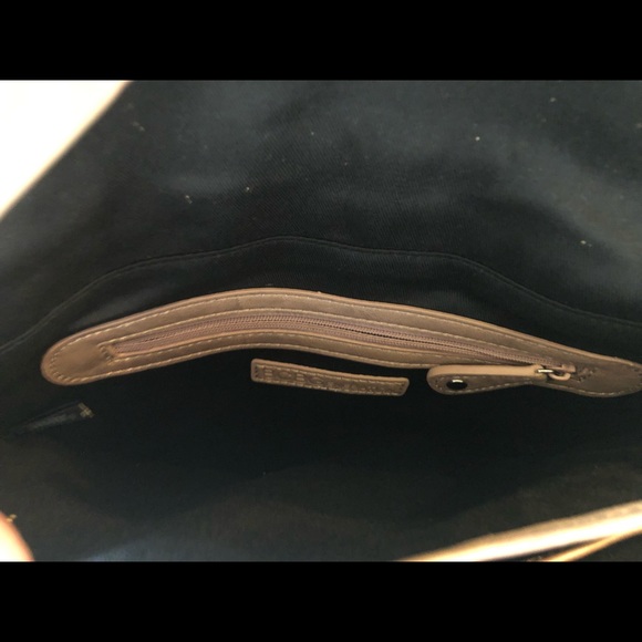 BCBGeneration Metallic Pink Envelope Clutch - Picture 8 of 8